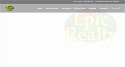 Desktop Screenshot of epicrealtyinc.com
